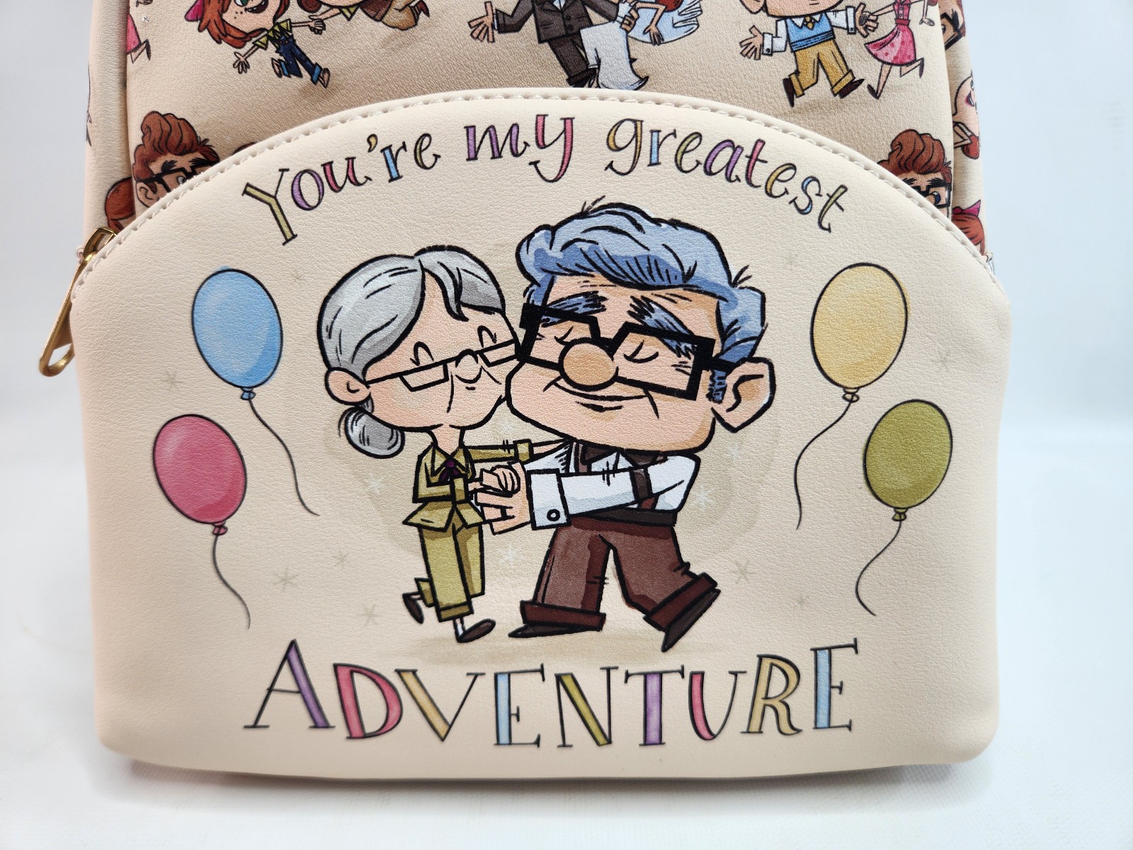 Loungefly "Greatest Adventure" Disney Pixar "Up" - Mini Backpack - New - DMG