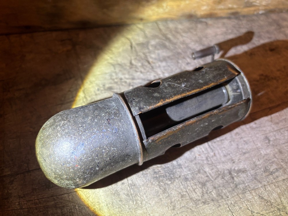 1930's British Industrial Work Lamp for Refurbishment