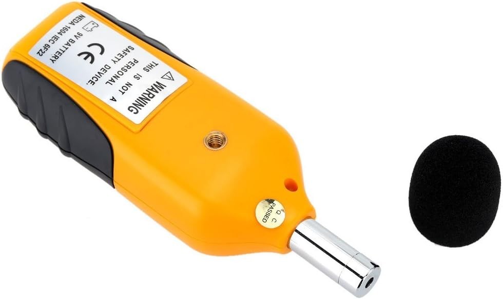 Decibel Meter, Digital Sound Level Meter Handheld Audio Noise SPL Meter Teste...
