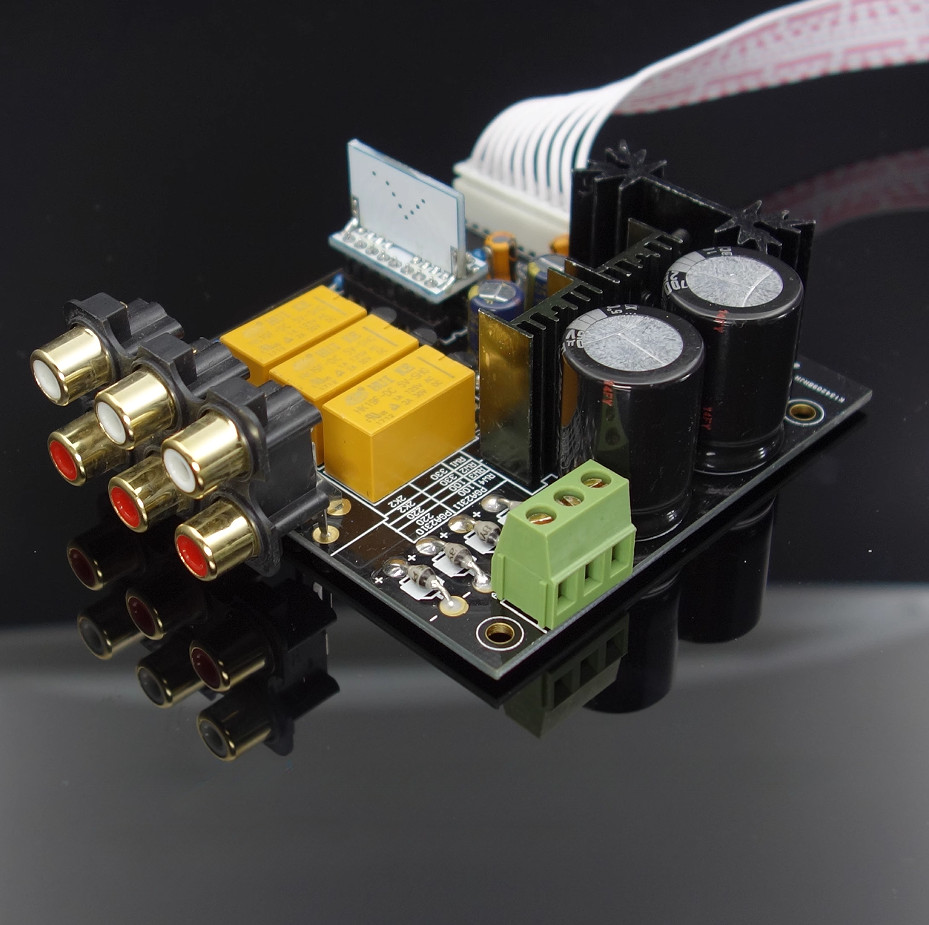 PGA2310 Stero Volume Controller Preamp Preamplifier Finished Board (No Remote)