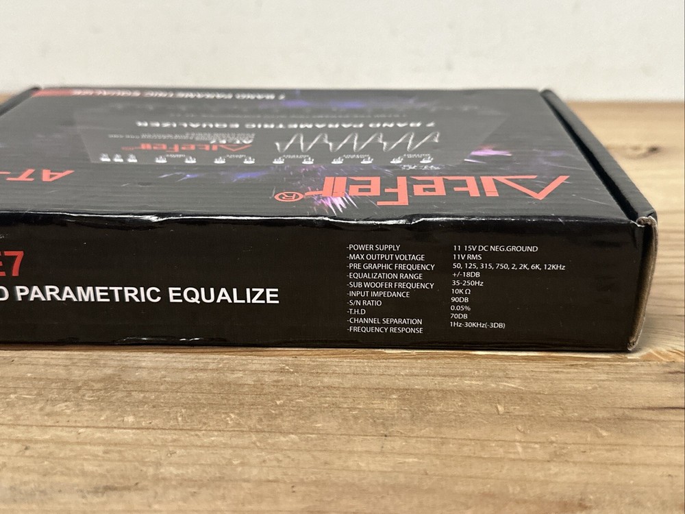 Aitefeir AT-E7 7 Band Parametric Equalizer NEW