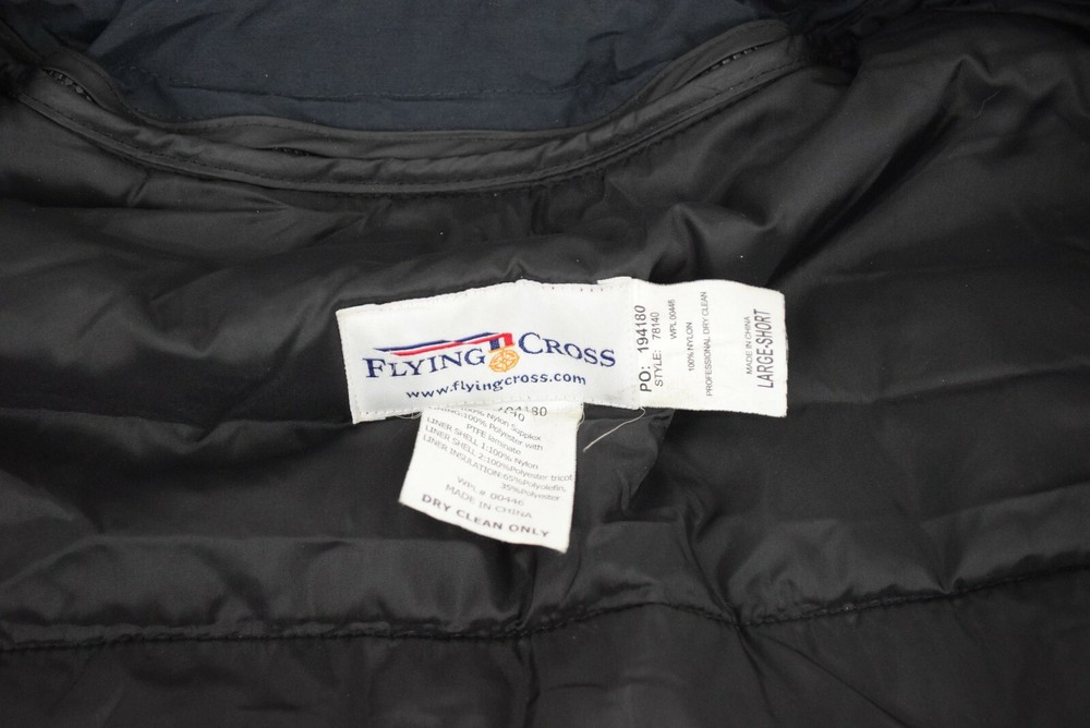 Flying Cross Jacket Police Blue Jacket Coat Size Large Short