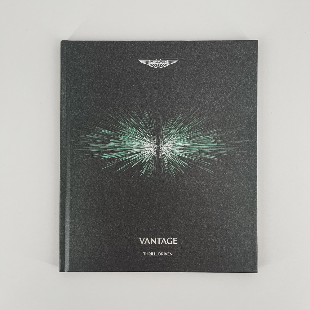 OFFICIAL Aston Martin Vantage Hardback Brochure