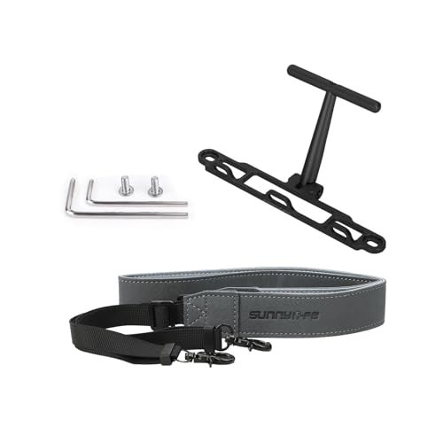 Remote Controller Handle Mount & Lanyard Neck Strap for DJI Mini 4 Pro, Air 3, M