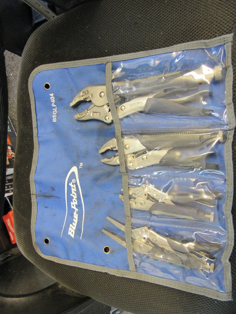 Blue Point Kit  BSGLP404 - 4 Pc Soft Grip Locking Pliers Set
