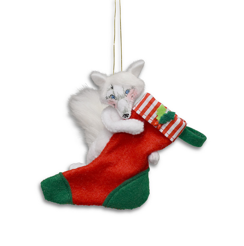 Annalee 4in Jolly White Fox 710923