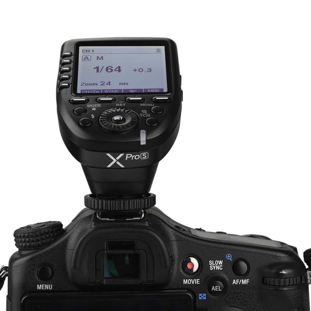 Godox Xpro-S TTL Wireless Flash Trigger 1/8000s HSS TTL-Convert-Manual Function