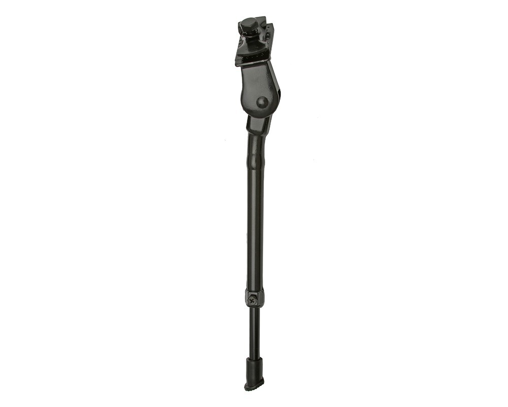 F&R Adjustable Bicycle Kickstand Center Alloy Black.