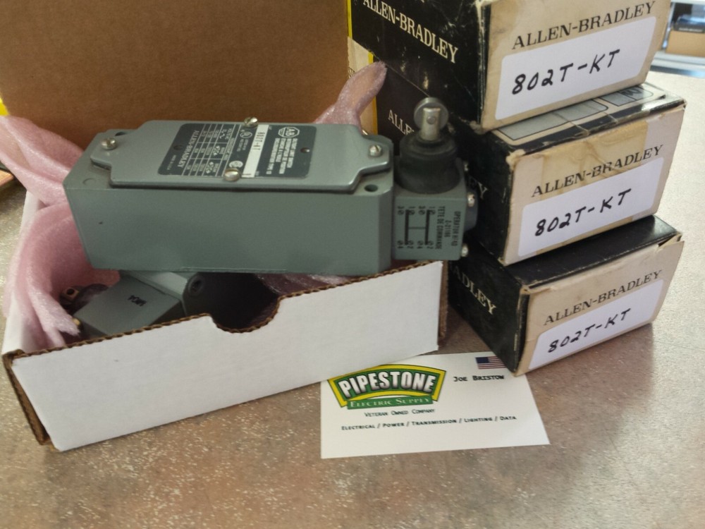 802T-KT  Allen Bradley Surplus Limit Switchs.