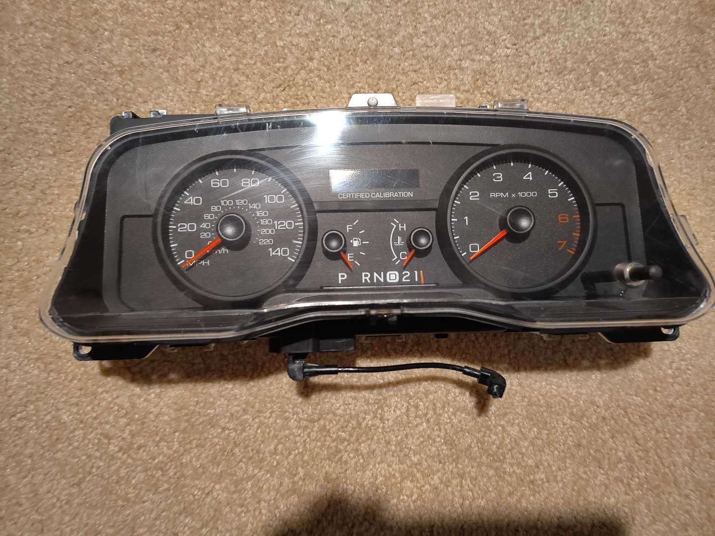 2006-2011 Ford Crown Victoria P71 Speedometer Instrument Cluster 59k Miles
