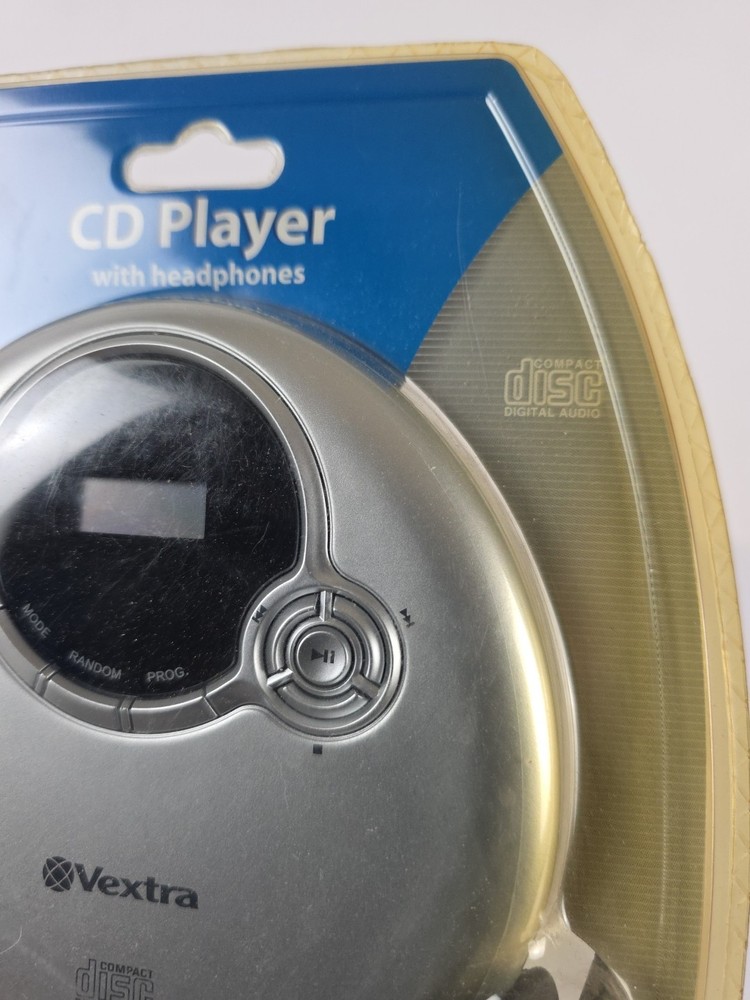 Vintage Vextra CD Player NEW/SEALED Programmable Memory Silver