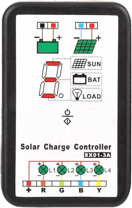 Solar Controller, Solar Controller with PWM Charging ABS Controller for Solar