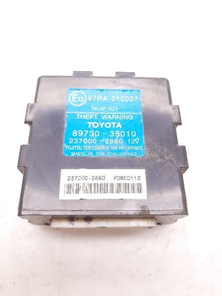 03-09 TOYOTA 4 RUNNER THEFT-WARNING SECURITY CONTROL MODULE ECM ASSEMBLY