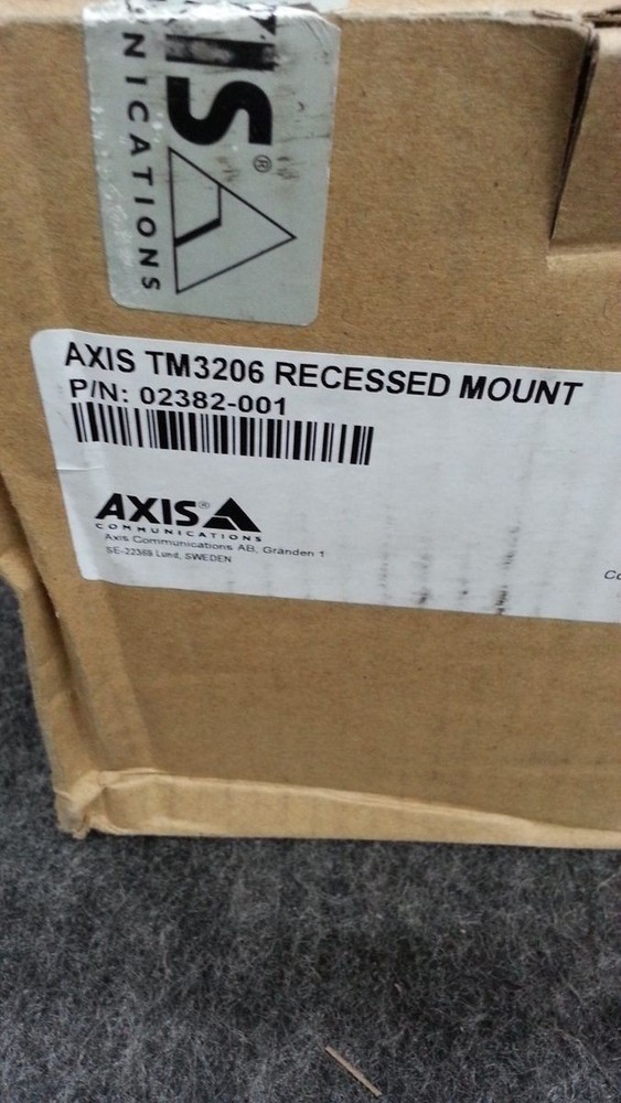 AXIS COMMUNICATIONS TM3206 Recessed Mount White