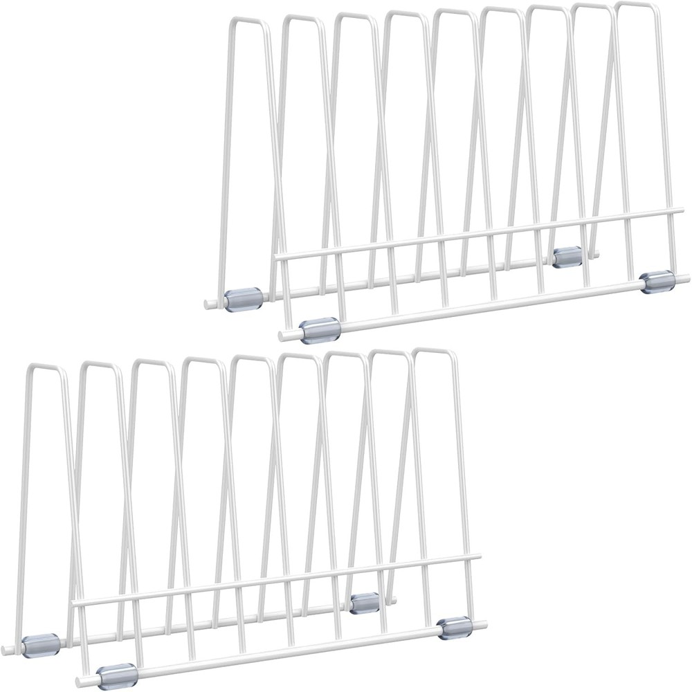 2 Pack Reusable Bags Drying Rack-Multiple Kitchen Storage Organizer for Plast...