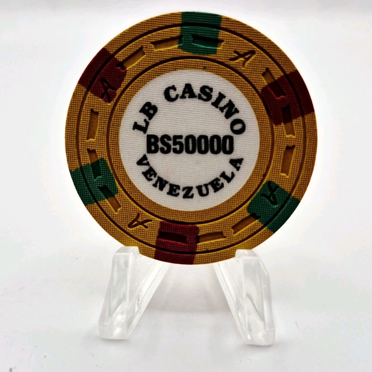 LB Casino Venezuela UFC 50000 Bolivar Soberano Casino Chip CG264659
