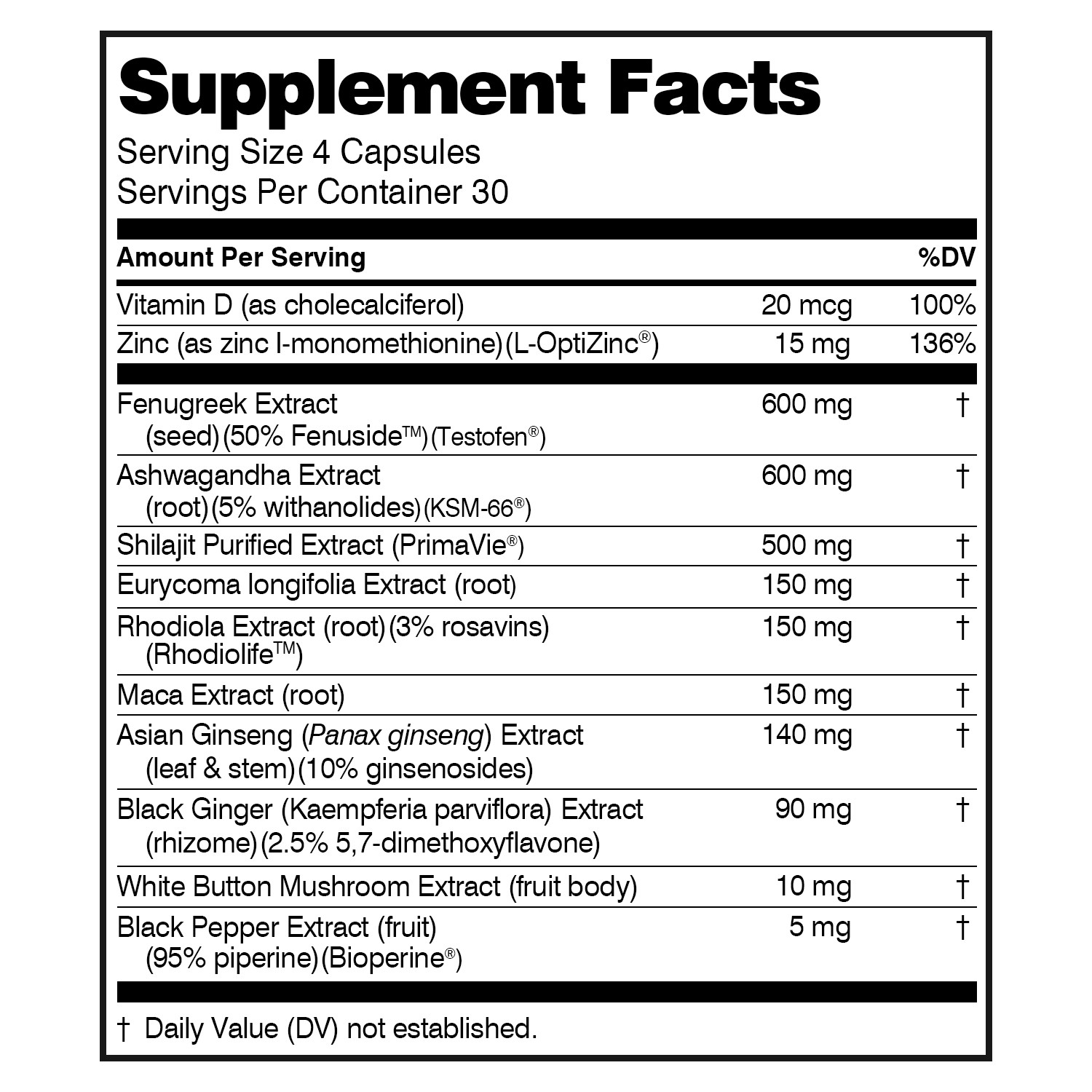 NUGENIX TOTAL-T MAXX - Zinc - Testosterone Booster, Energy, Stamina, Performance