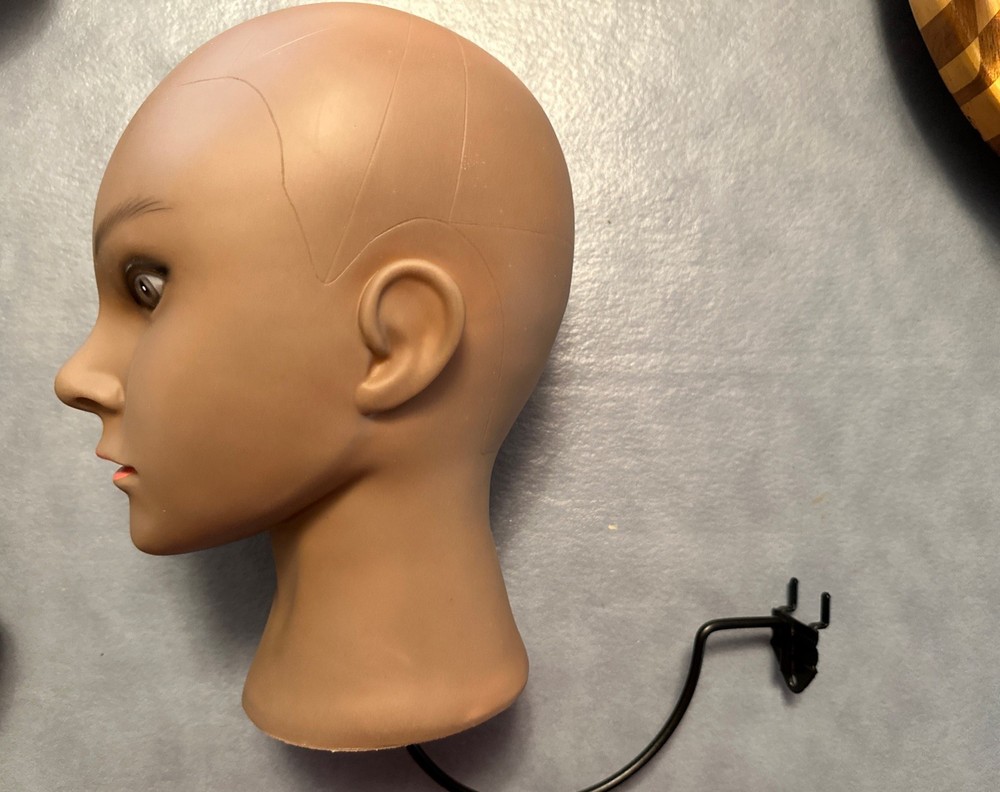 Mannequin Head Pegboard Hook ( Head Not Included)