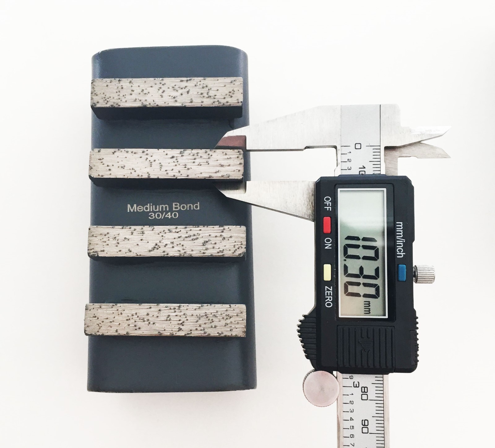 New 3PK 30/40 Med Bond Diamond Grinding Blocks Fit EDCO,STOW,HUSQ.&Gen. Grinders