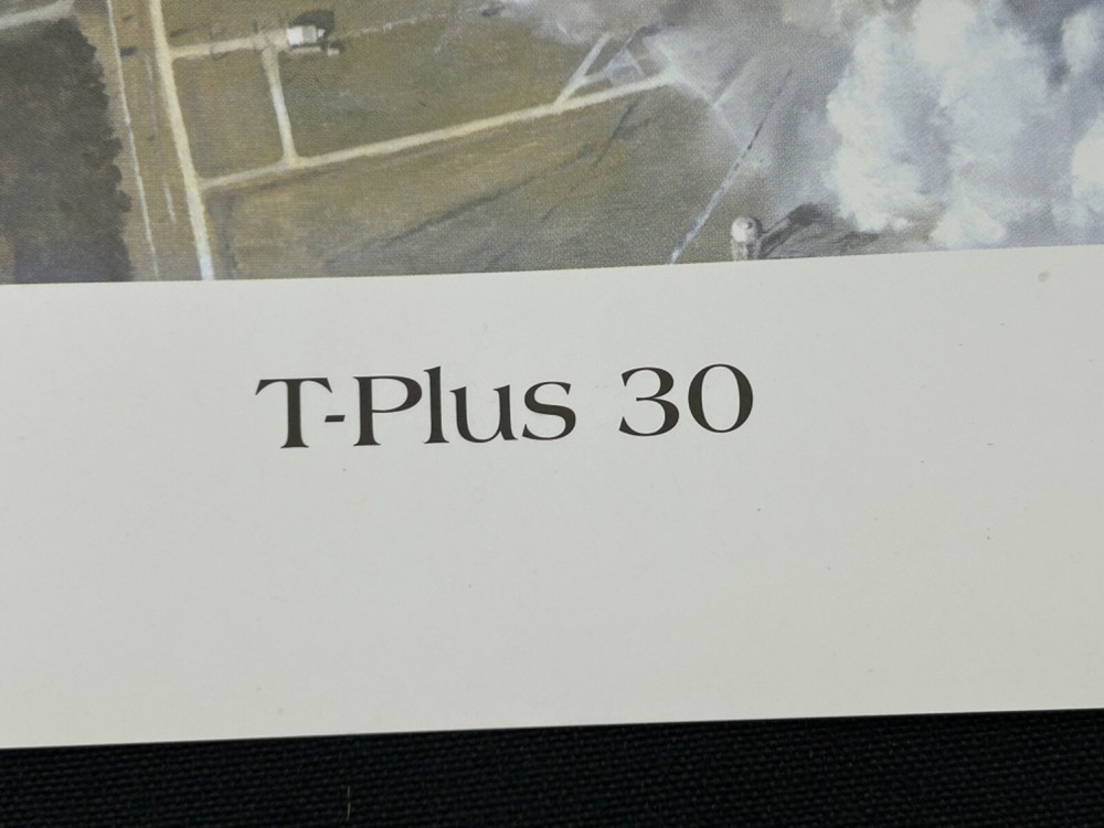 2007 NASA Space Shuttle "T-Plus 30" Print