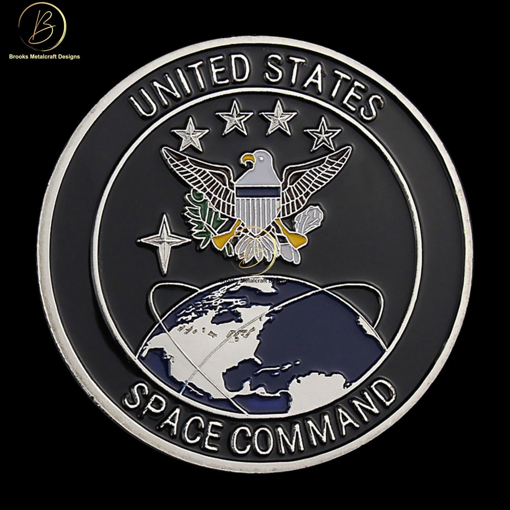 US Space Force Logo US Command Commemorative Challenge Coin