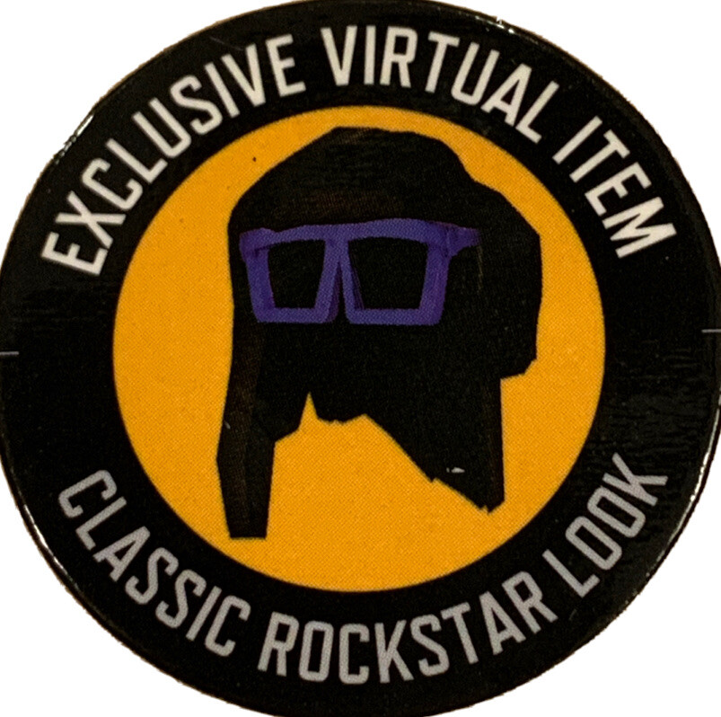ROBLOX Celebrity Series Classic Rockstar Look Virtual *Code ONLY*