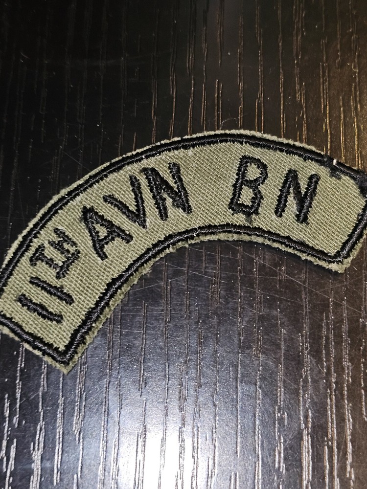 1960s US Army 11th Aviation Company Scroll Patch L@@K!!!