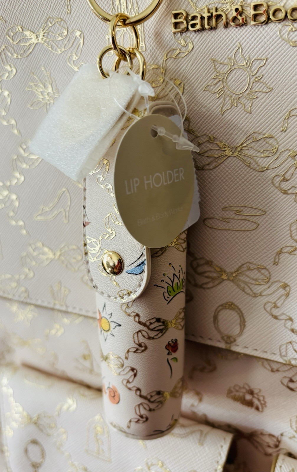 NEW Bath & Body Works Disney Princess Backpack & Lip Gloss Holder Free Shipping