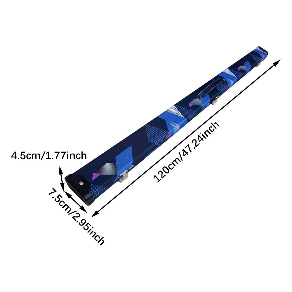 Pool Cue Case Snooker Cue Storage Case Portable Protector with Handle Accessory