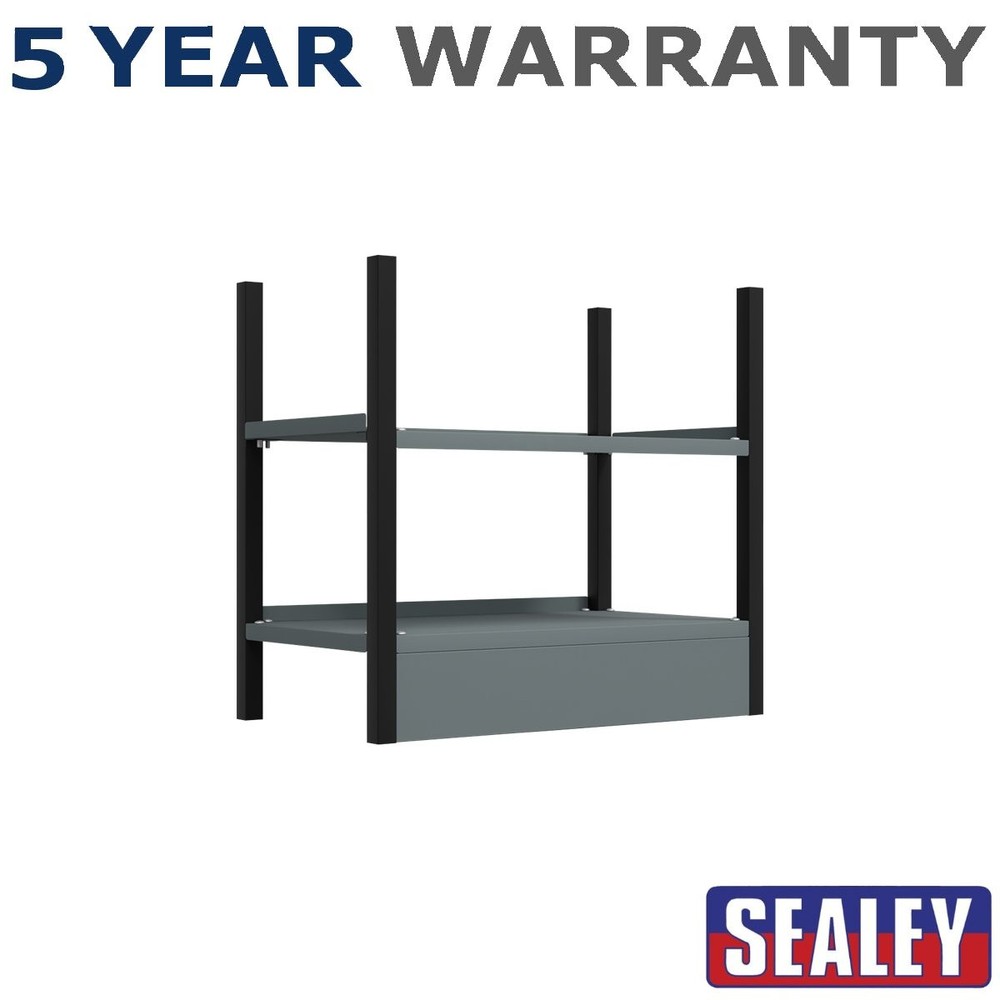 Sealey Modular Storage Base unit 2 Shelves 580mm APMRB1