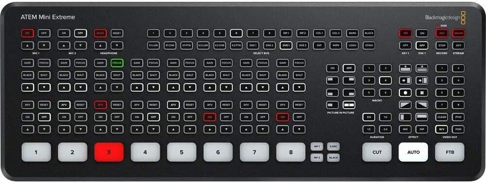 Blackmagic Design ATEM Mini Extreme - 8-Input HDMI Live Stream Switcher