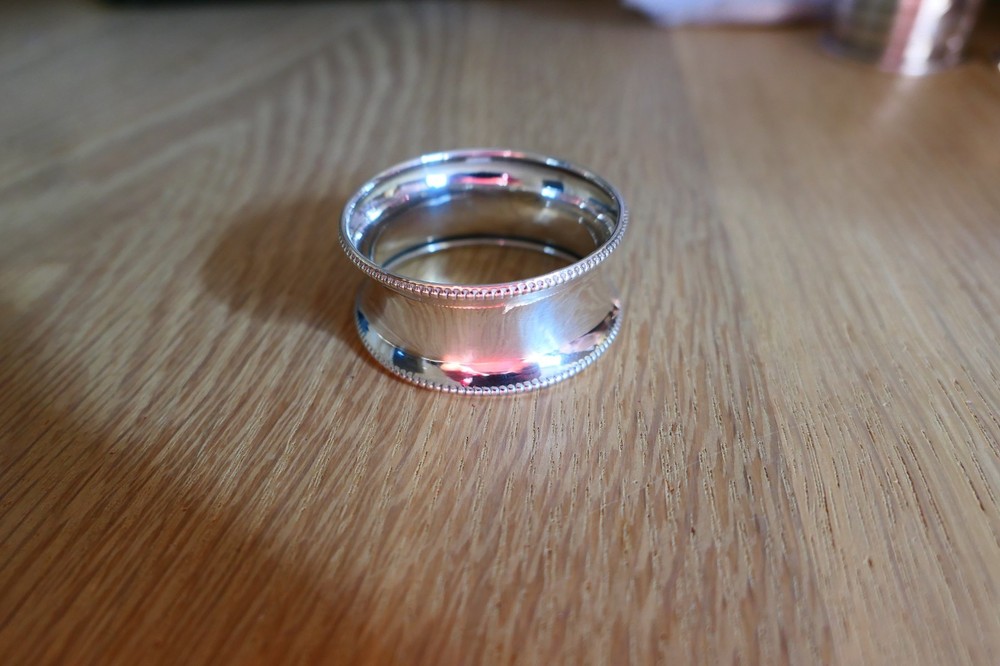1938 Silver Napkin ring