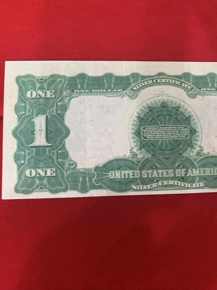 1899 $1 Silver Certificate BLACK EAGLE Teehee & Burke Moderately Circulated