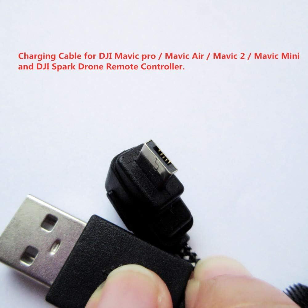 Remote Controller USB Charger Cable DJI Mavic Air Pro Sturdy New