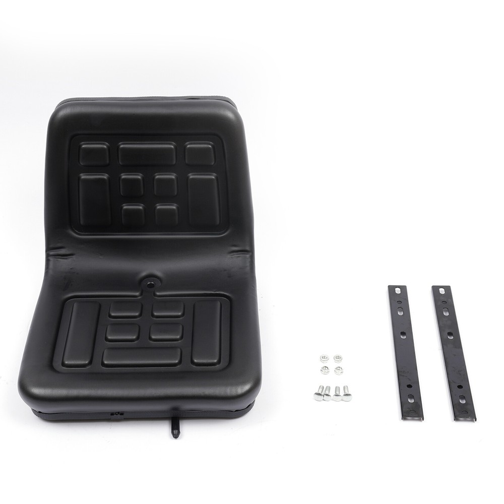 Universal Tractor Seat with Adjustable Brackets for Mower, Dumper & Digger