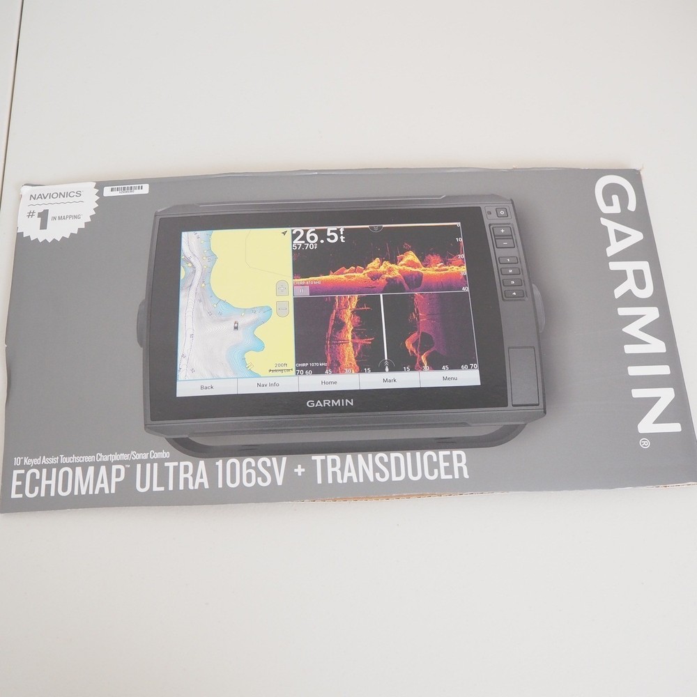 Garmin ClearVu Transducer (ONLY) Transom Trolling Motor Mount Installation Kit