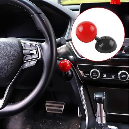 Push Start Button Cover Car Joystick, Car Push to Start Button Rocker,