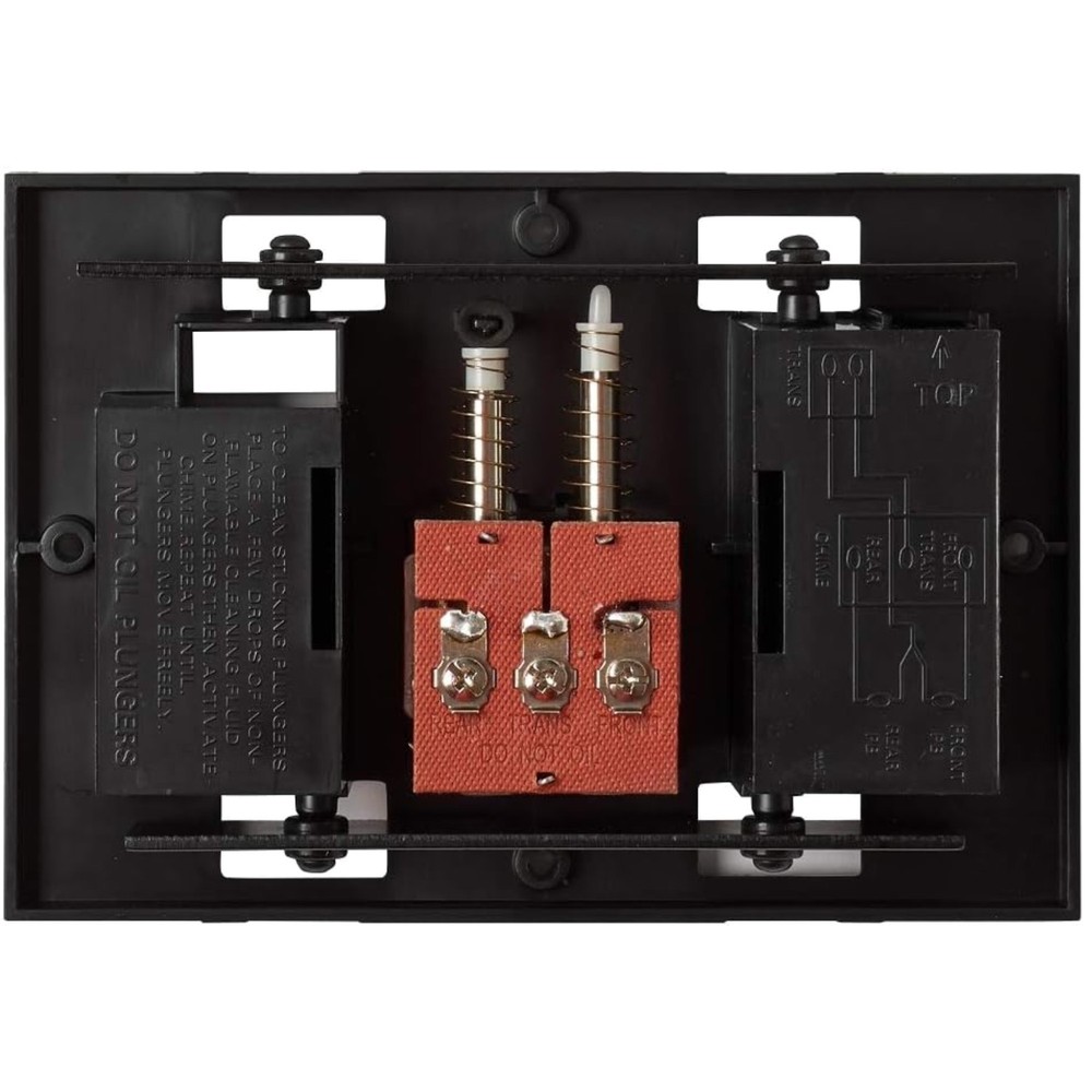 Durable Nutone Compatible Chime Base, 6.75” L x 4.75” W - No Batteries Required