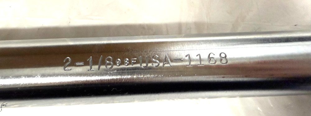 WRIGHT 1168 2-1/8 12PT combination wrench satin