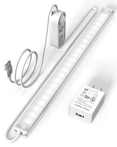 Motion Sensor Dimmable Led Under Cabinet 12Inch-Motion Sensor Cool White