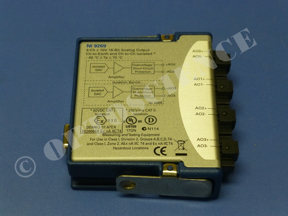 National Instruments NI 9269 cDAQ Analog Output Module, Simultaneous Updating