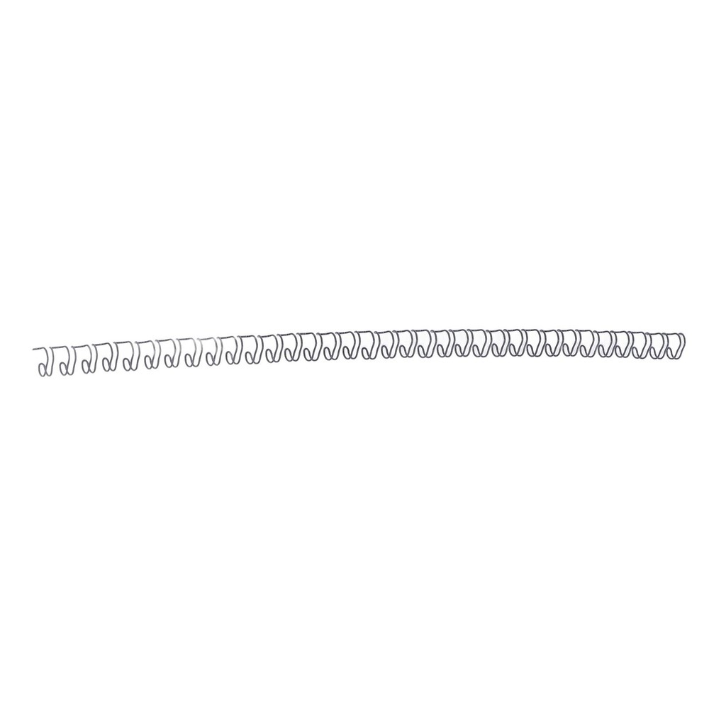 Black 100x Double Loop Wire Binding Spine 6.4mm Diameter 34 Teeth 3:1 Scale Comb