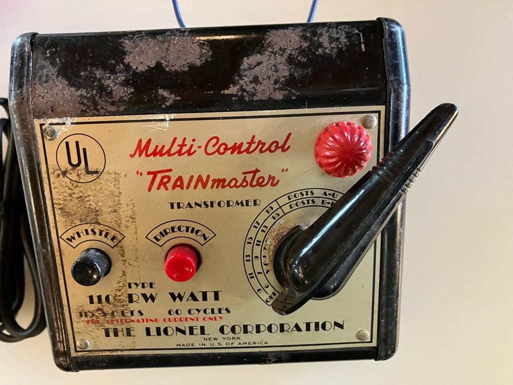 Lionel Multi-Control Trainmaster 110 RW Watt Transformer