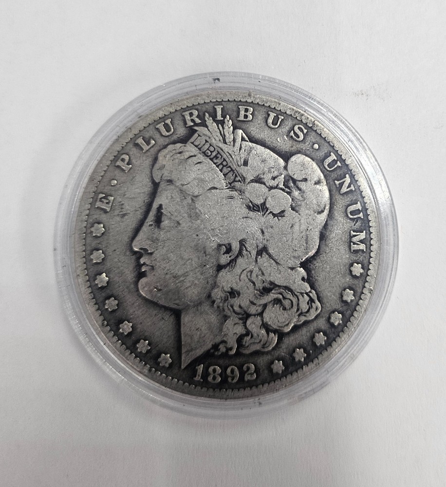 1892 Morgan $1 DOLLAR - SILVER COIN