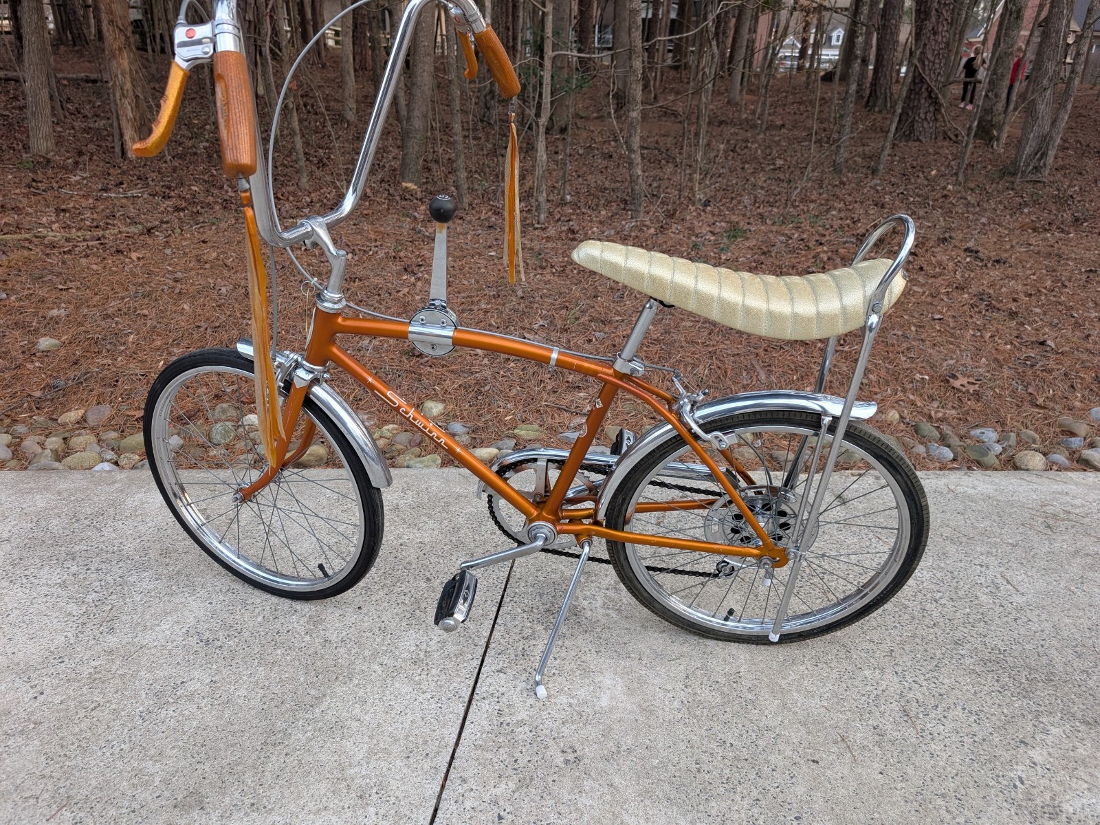 SCHWINN 1966 COPPERTONE Bicycle 5 speed FASTBACK STINGRAY 20 inch Bike ORIGINAL