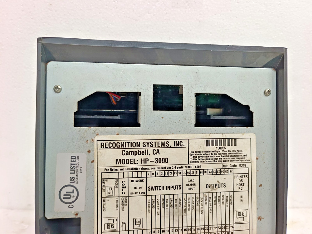 Schlage Biometric HandPunch 3000 Hand Reader Clockwith Ethernet