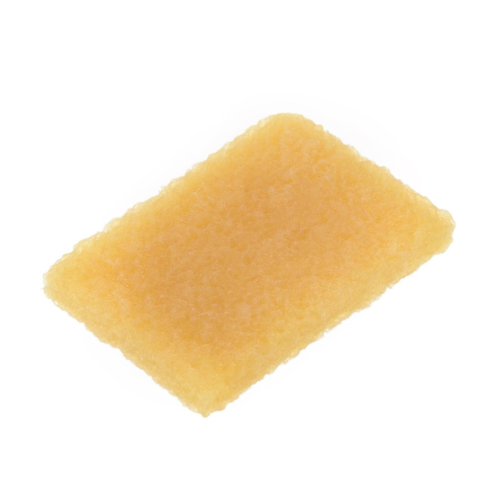 20pcs 50x35x8mm Rectangle Adhesive Remove Cleaning Tool, Yellow
