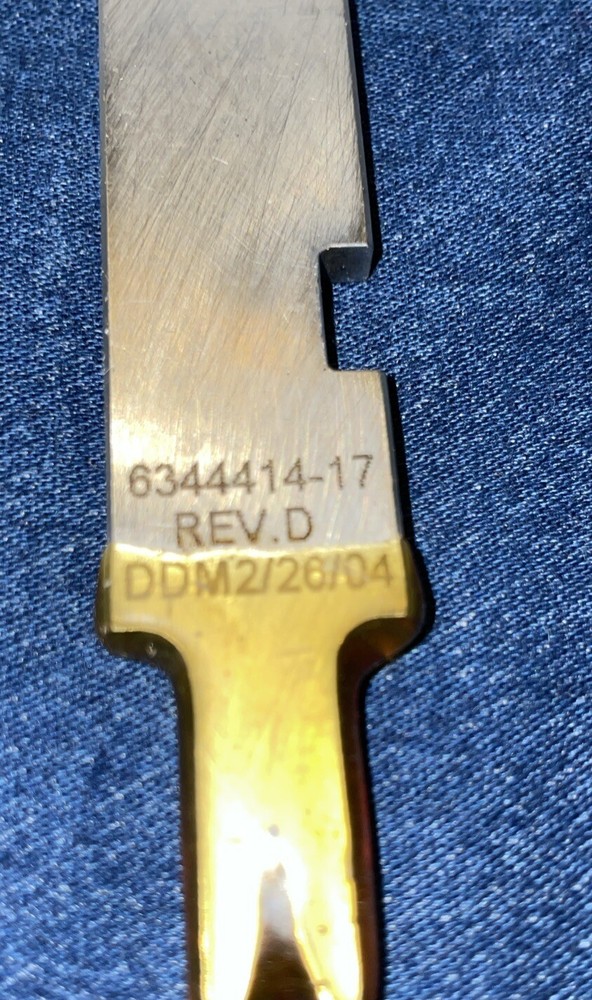 634441417 Punch Die Insulation “D”Molex Applicator Tooling