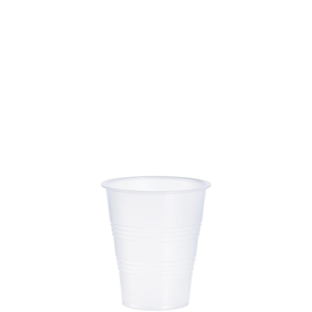 Dart Y7 Conex 7 Oz. Translucent Plastic Cold Cups - 2500 Count Case