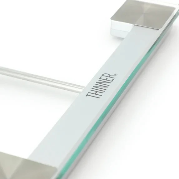 THINNER by CONAIR Digital Glass Weight Scale Silver